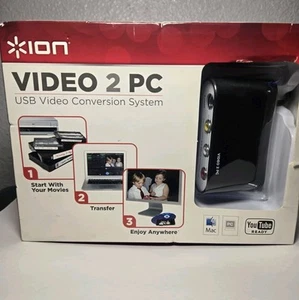 ION Video 2 PC VHS VCR to Comp USB Video Conversion System - Photo 1/7