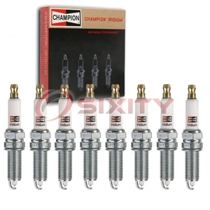 8 pc Champion Iridium Spark Plugs for 2018-2019 Genesis G80 5.0L V8 Ignition je - Picture 1 of 5