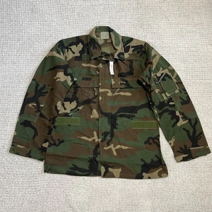 US Army Field Jacket Aviation Coat Aircrew Woodland Camouflage Medium Regular - Picture 1 of 7
