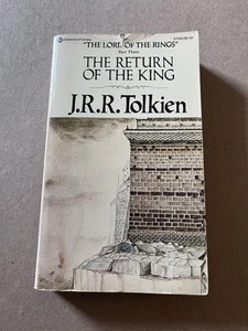 THE RETURN OF THE KING by J.R.R. Tolkien vintage 1978 Ballantine paperback LOTR - Picture 1 of 4