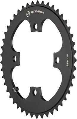 Promax 45T Aluminum 4-Bolt Chainring for BMX & Single Speed, 104 BCD, Black - Image 1 of 2