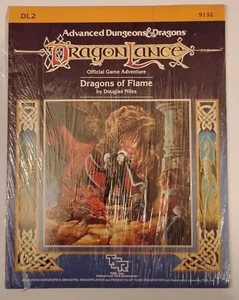 Advanced Dungeons & Dragons Modul DL2 Dragons of Flame Dragonlance TSR 1984 - Bild 1 von 2