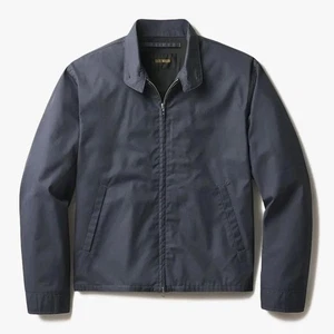 Chaqueta de Conductor Buck Mason Storm Stopper Ghia Para Hombre Talla Mediana Gris Abrigo de Bombardero - Imagen 1 de 8