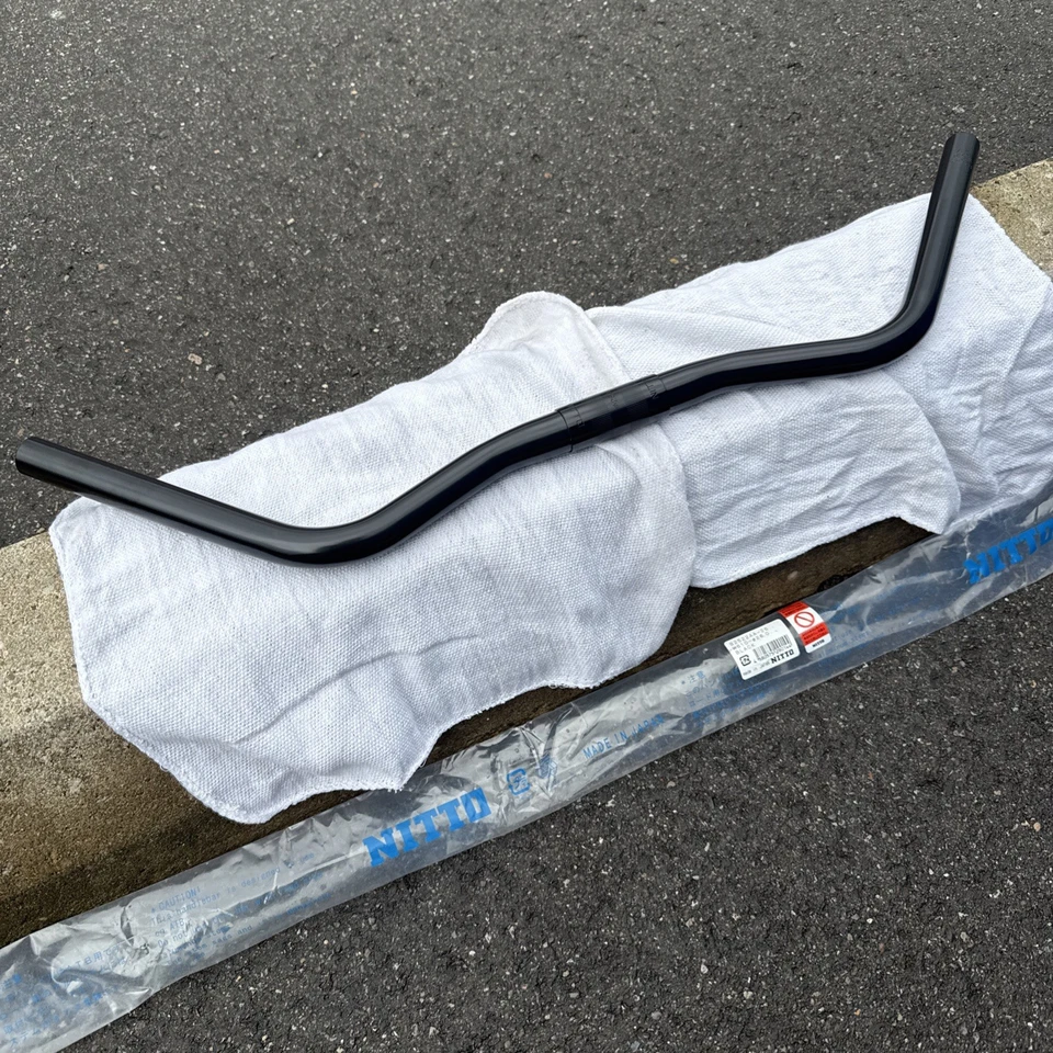 Bicicleta Nitto B2522AA SSB - 26mm Abrazadera - 610 Mm Aleación Urbana Ligera Barrido Trasero Japón Foto 1 de 4