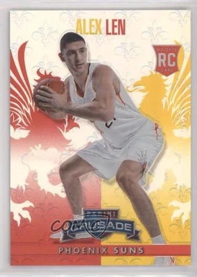 2013-14 Panini Crusade Crusade Red /349 Alex Len #131 Rookie RC - Image 1 of 2