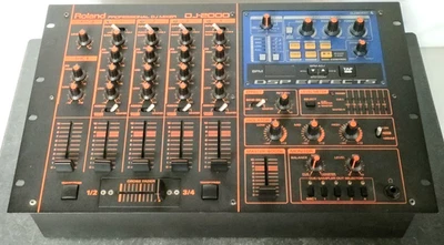 Roland DJ 2000 Professional DJ Mixer 4 Channel DSP Effects Tested - Image 1 of 4