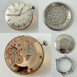 Omega Cal 552 Ricambi Orologio Movimento Cassa 165.001 Quadrante Forcella Ruota Molla Ponte 2 - Foto 1 di 8