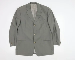 Cerruti Men's Grey Blazer UK 42R Wool Silk Blend - Picture 1 of 12