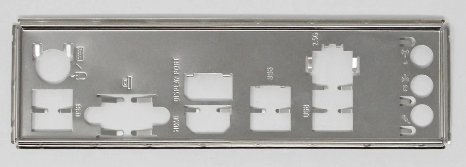 MSI B560M Pro-VDH - ATX Blende Slotblende IO Shield Slotblech (#28366) - Bild 1 von 1