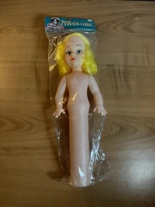 Vintage 1993 Darice 1228-2 Cover Girl Toilet Tissue Doll 10" New - Picture 1 of 6