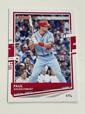 2020 Donruss Baseball #127 - Paul Goldschmidt - St. Louis Cardinals - Image 1 of 2