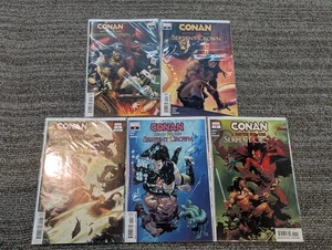 Marvel Comics Conan Battle for the Serpent Crown 1-5 Complete Comic Lot Run - Picture 1 of 11