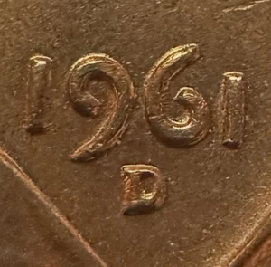1961-D Rare New Discovery, Lincoln Cent DDO/ Railroad Rim A-375 - Picture 1 of 14
