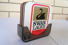 Jason - Set of 6 Beer Drink Coasters  Swan Export Lager Tooheys Etc
