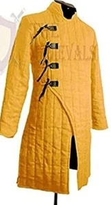 Medieval costumes Gambeson Thick padded Jacket dress coat Aketon X-mas Gift - Picture 1 of 21