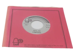 STAMPDERS DEVIL YOU/RIESE IN THE STREET*1971 BELOL45-154*ROCK/GAM*UNBESPIELT - Bild 1 von 3