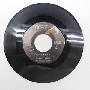 Charley Pride It's So Good to be Together / Why Baby Why 45 Vinyl Record VG+ - Picture 1 of 2