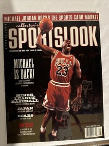 Michael Jordan Collectors SportsLook Magazine "Michael is Back" May 1995 Vintage - Picture 1 of 2