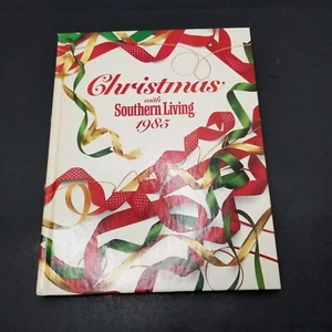 1985 Vintage Christmas with Southern Living Hardcover Recipes Cookbook - Picture 1 of 1