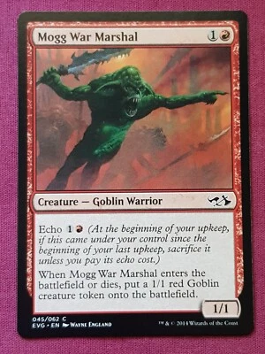 Magic The Gathering DUEL DECKS ANTHOLOGY ELVES VS GOBLINS MOGG WAR MARSHAL MTG - Image 1 of 2