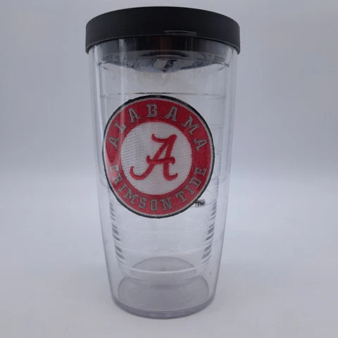 Tervis 16 Oz Tumbler University of Alabama Crimson Tide Patch Cover