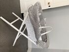 moses basket and stand used Grey