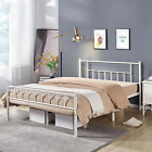 13 Inch Full Size Metal Bed Frame with Headboard and Footboard Platform Bed Fram