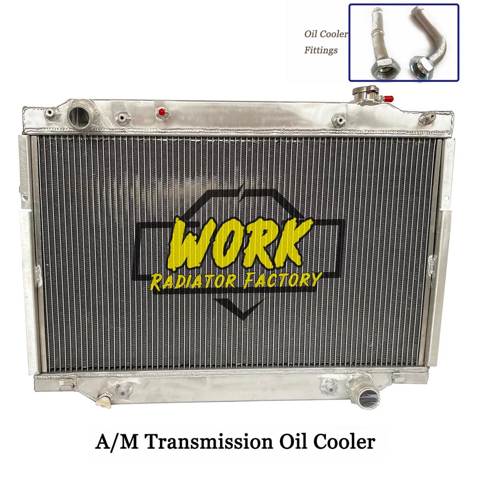 Radiador completo de aluminio para Lexus LX450 Toyota Land Cruiser 4,5 L6 1993-1997 1996 Foto 1 de 4