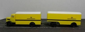 Albedo H0 MAN Koffer-Sattelzug DBP "Die goldenen 50er" gebraucht & OVP - Picture 1 of 4