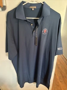 Peter Millar Sommer bequem marineblau 2016 US Senior Open Scioto - Bild 1 von 7