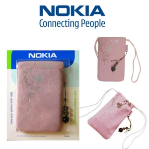 Funda Original Nokia CP-109 Bolsito Ante rosa - Picture 1 of 1