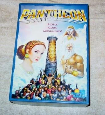 Rio Grande Games - Pantheon - People, Gods, Monuments Board Game (EX) - Image 1 of 4
