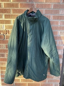 Vintage North Face Brown Label Parka Jacket XXL Green USDA Forest Service USFS - Picture 1 of 9