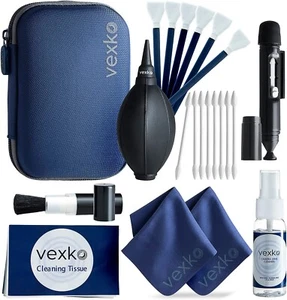 Vexko Complete Camera Photo & Lens Cleaning Kit for DSLR Lenses - Picture 1 of 6