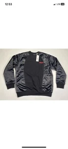 Alexander Wang Adidas Collection 4 Crew Sweater AW BLACK Sweatshirt size Small S - Picture 1 of 6