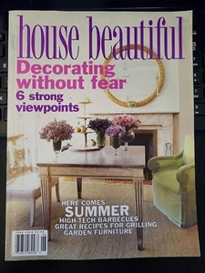 Decorating Magazine House Beautiful Jun 1998 Decorating Without Fear B58:6154 - Picture 1 of 8
