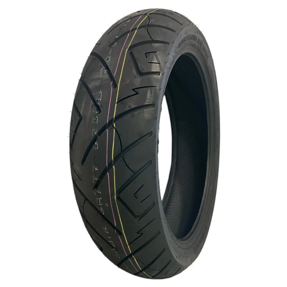 Rear Shinko 180/55B18 SR777 84H TL REINF Tire for Harley Davidson Touring - Bild 1 von 3