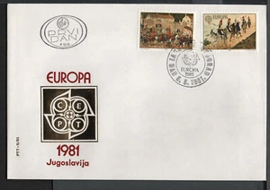 ✔️ YUGOSLAVIA EXCELLENT RARE FDC COVER - Picture 1 of 1