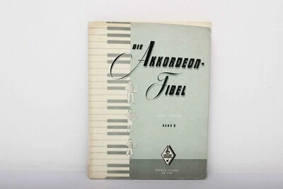 Die Akkordeon - Fibel von Hans Luders Band II Accordion Learning Book - NR10142 - Image 1 of 4