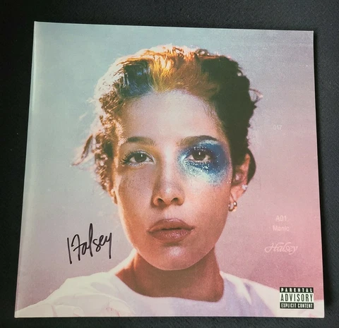 HALSEY SIGNED MANIAC EXCLUSIVE VINYL SOLD OUT LIMITED W/COA+PROOF RARE IN HAND Cover