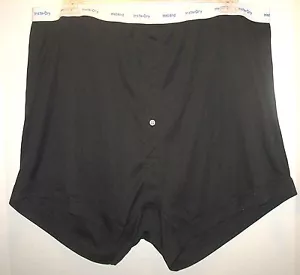 HABAND - NEW BLACK  - MEN'S 5X  -   INSTA DRY  UNDERWEAR  BOXER BRIEF UNDERWEAR - Picture 1 of 2