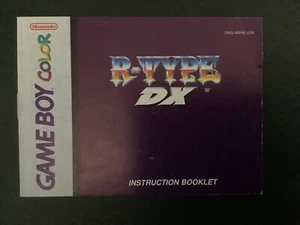 R-Type DX Game Boy Color Nintendo Manual Only - Picture 1 of 2