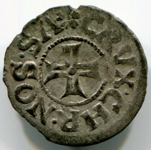 1624 - 1634 Bremen German States 1/2 Groten Billion Key Coin KM# 82 16mm Groshen - Picture 1 of 2