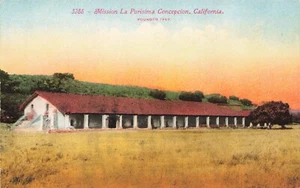 Postcard Mission La Purisima Concepcion California CA DB - Picture 1 of 2