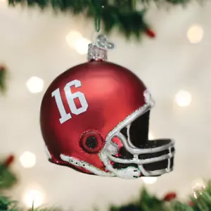 University of Alabama Football Helm Glas Ornament Neu im Karton - Bild 1 von 1