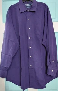 Ralph Lauren Polo Shirt Men's Size 17 - 32/33 Long Sleeve Curham  - Picture 1 of 5