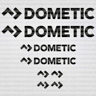 REDKATT Dometic decals for camper air conditioner sticker kit 20" Caravan Hymer Rapido