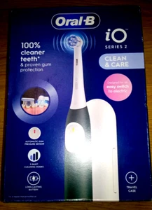 Oral-B iO Series 2 Clean & Care Electric Toothbrush-Pressure Sensor+Travel Case - Picture 1 of 10