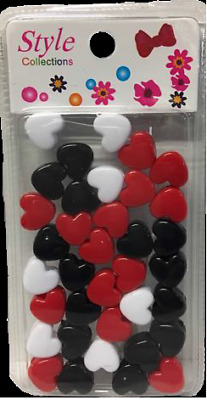  Opaque Pony Beads Barrel Shaped Ideal For Dummy Clips - Choose Your Colour