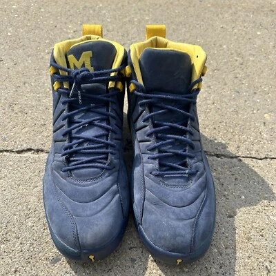 Talla 14 - PSNY x Air Jordan 12 Retro PE Michigan Wolverines ¡MUESTRA!! Foto 1 de 4